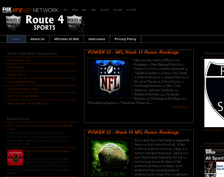 Route4sports.com thumbnail