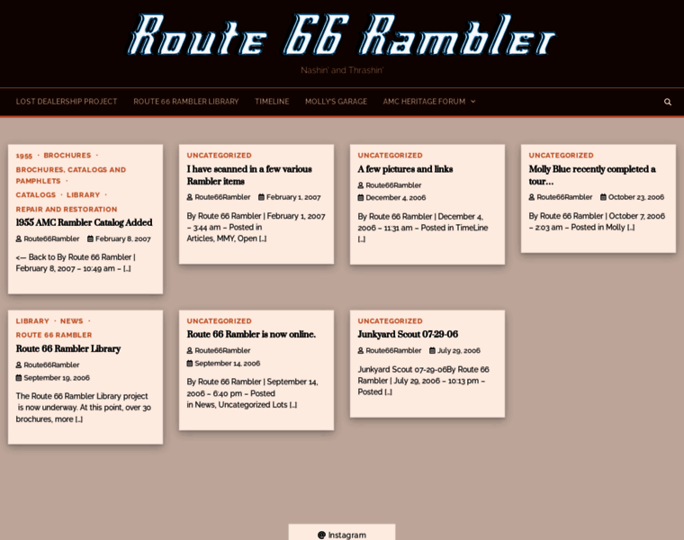 Route66rambler.com thumbnail