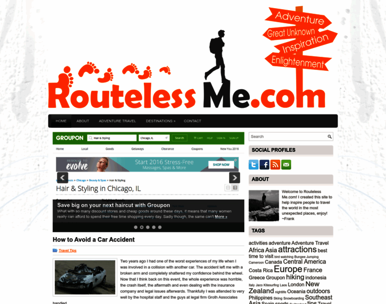 Routelessme.com thumbnail