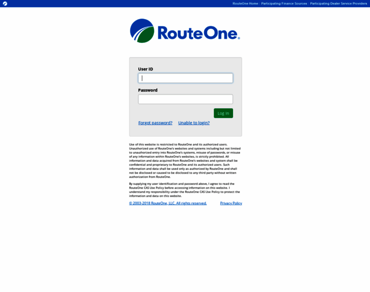 Routeone.net thumbnail