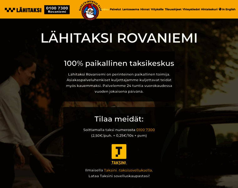 Rovaniemenaluetaksi.fi thumbnail