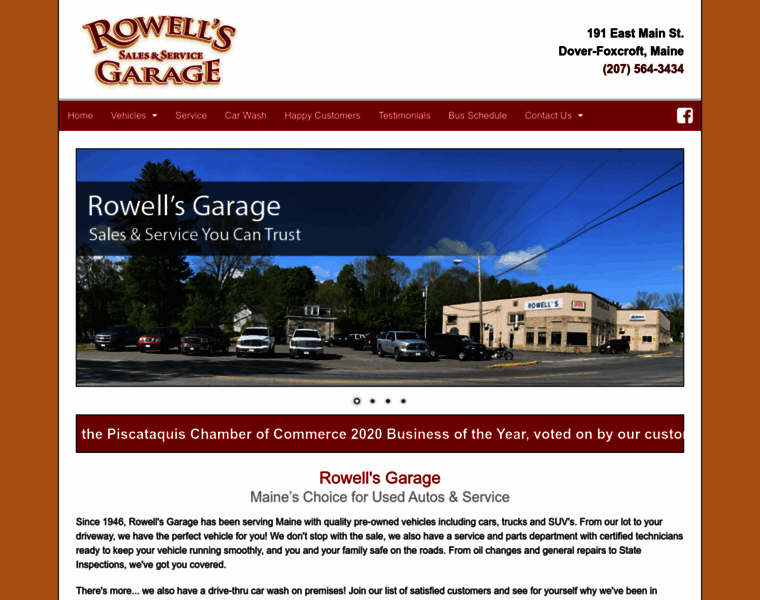 Rowellsgarage.com thumbnail