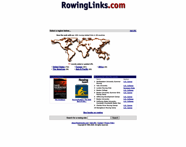 Rowinglinks.com thumbnail