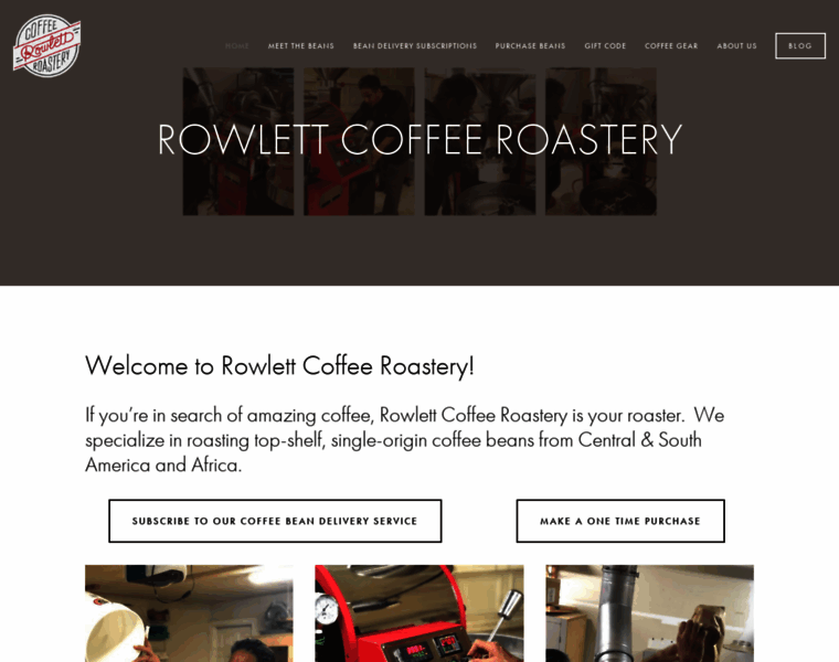 Rowlettcoffeeroastery.com thumbnail