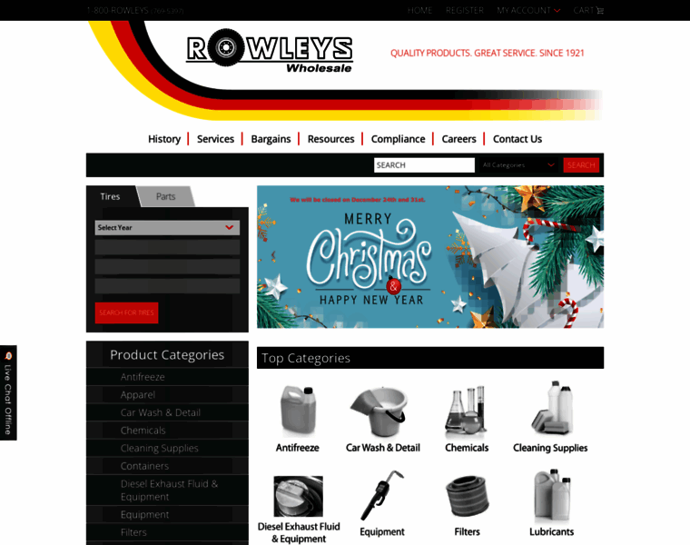 Rowleys.com thumbnail