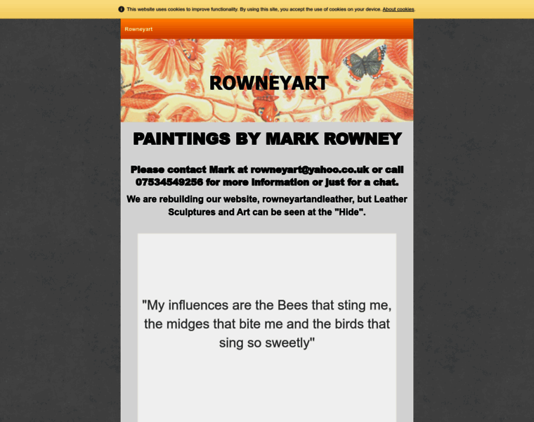 Rowneyart.com thumbnail