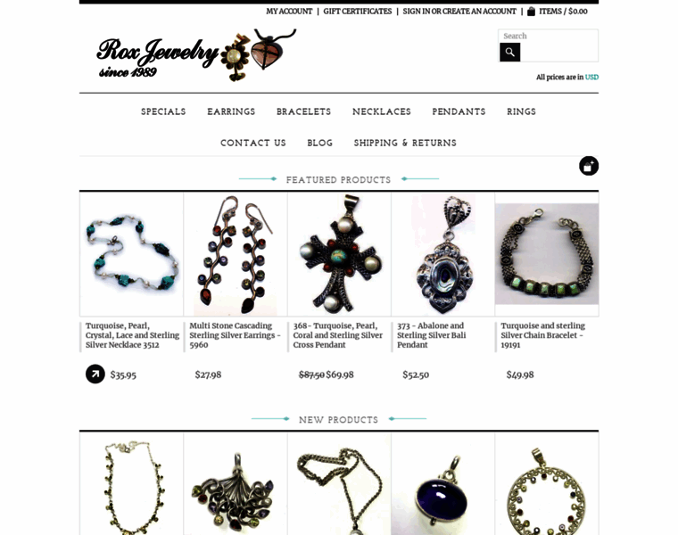 Roxjewelry.com thumbnail