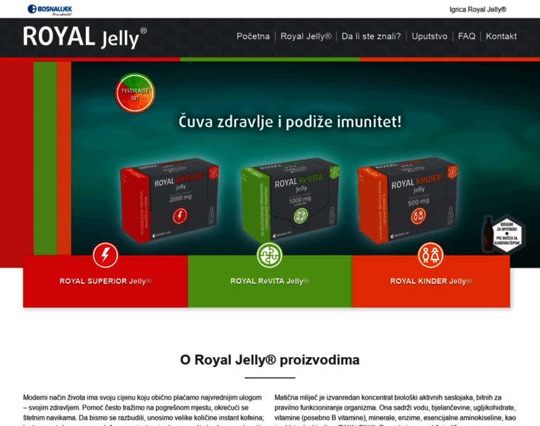 Royal-jelly.ba thumbnail