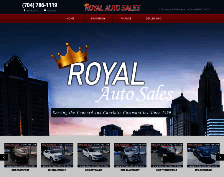 Royalautosales.com thumbnail