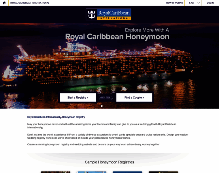 Royalcaribbean.honeymoonwishes.com thumbnail