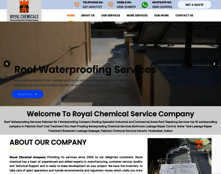 Royalchemicalservice.com thumbnail