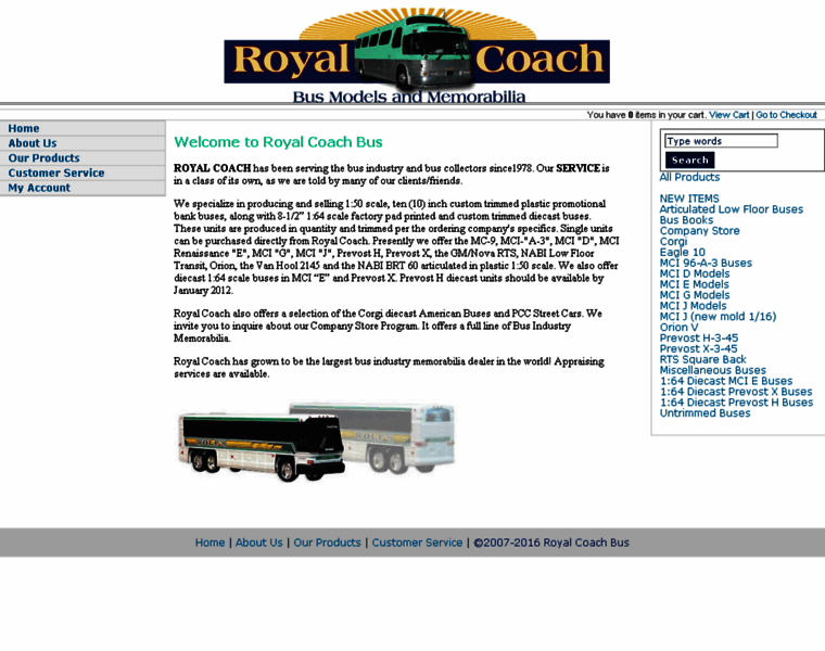 Royalcoachbuses.com thumbnail