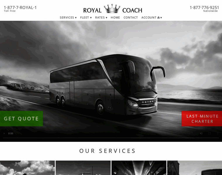 Royalcoachusa.com thumbnail