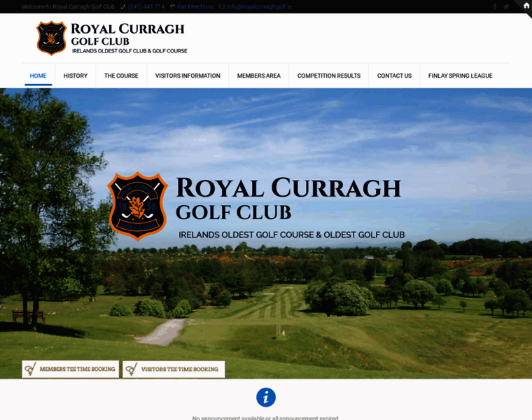 Royalcurraghgolf.ie thumbnail