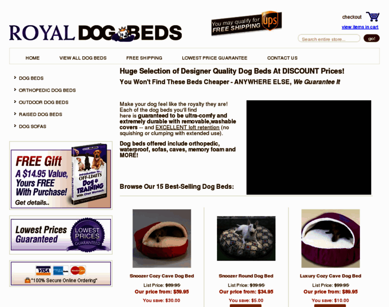 Royaldogbeds.com thumbnail