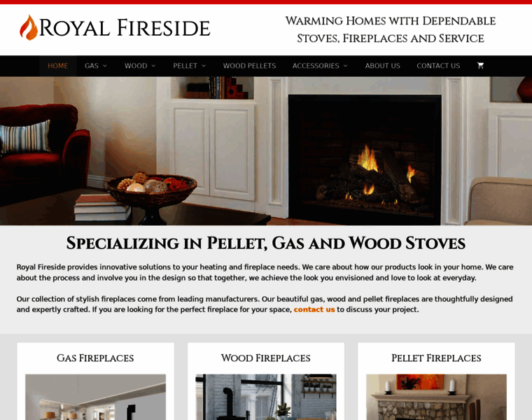 Royalfireside.com thumbnail