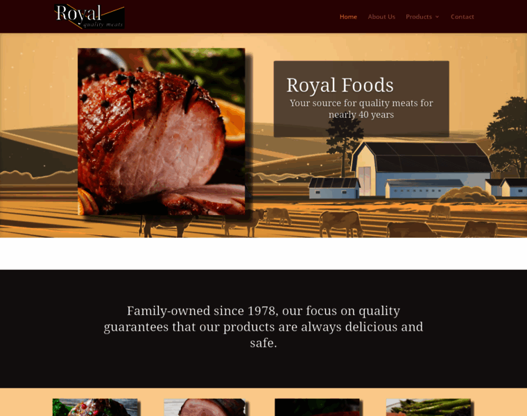 Royalfoodscompany.com thumbnail