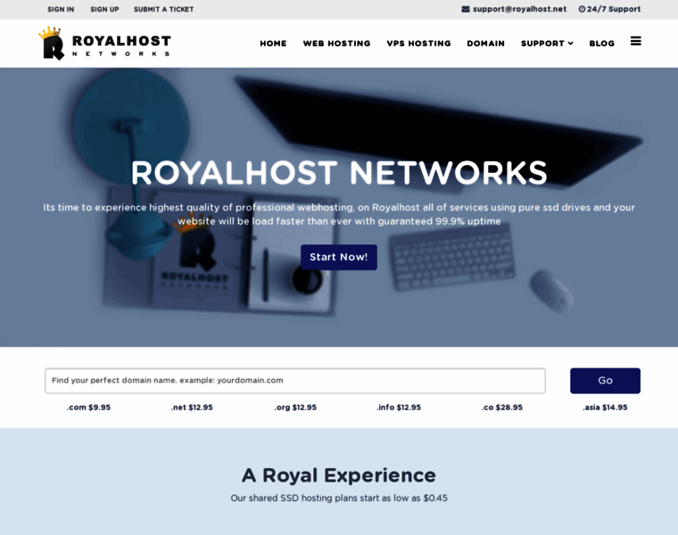 Royalhost.net thumbnail