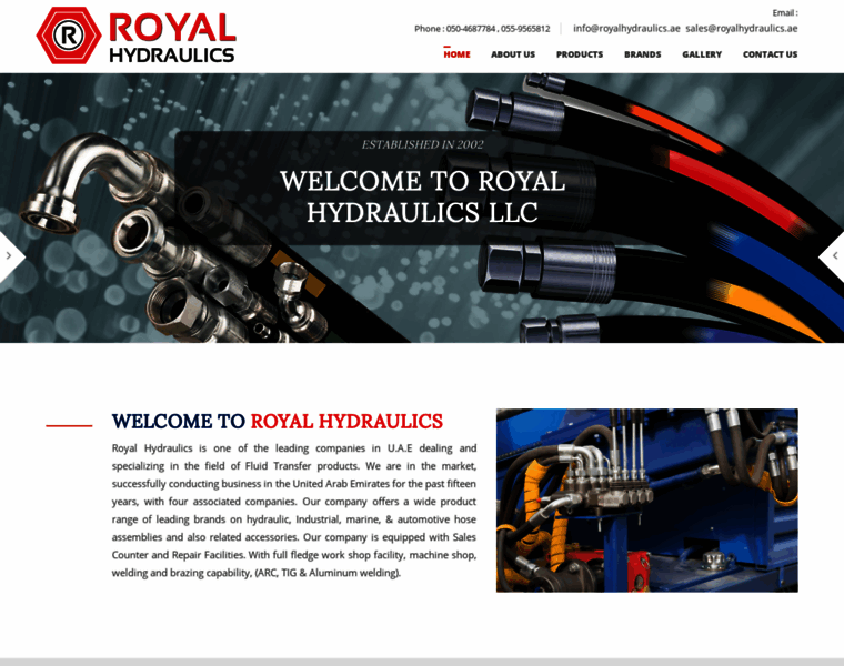 Royalhydraulics.ae thumbnail