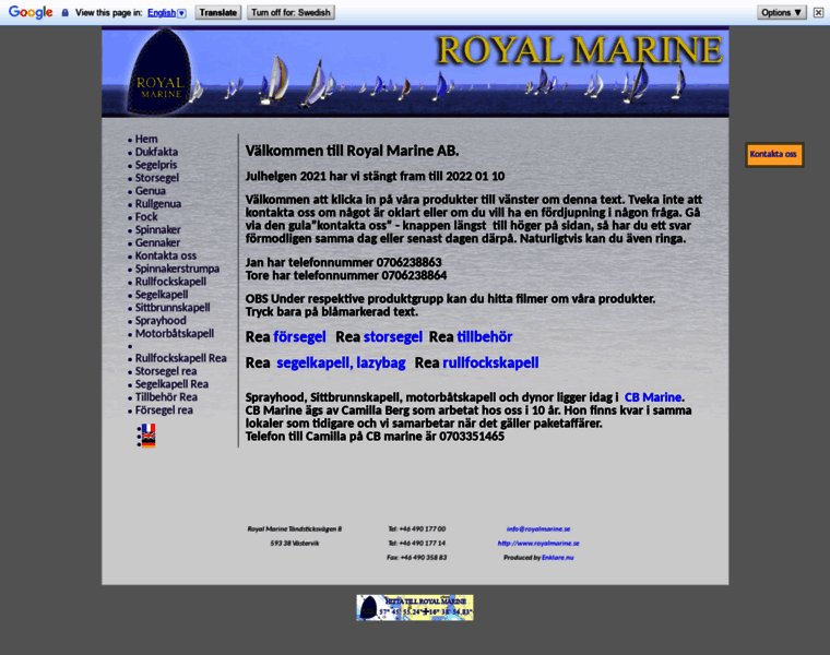Royalmarine.se thumbnail