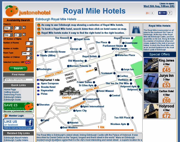 Royalmilehotels.com thumbnail
