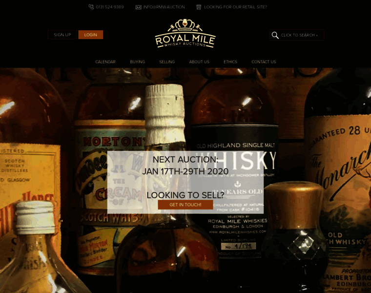 Royalmilewhisky.auction thumbnail