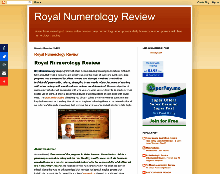 Royalnunerology.blogspot.com thumbnail