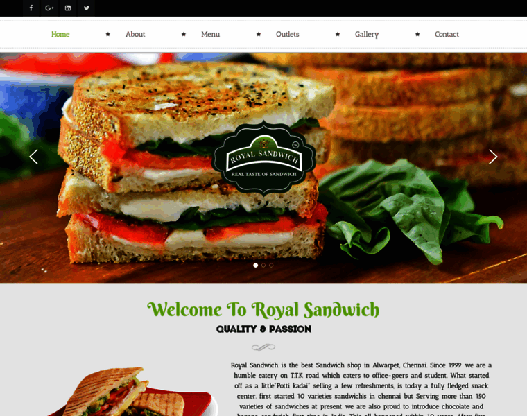 Royalsandwich.co.in thumbnail
