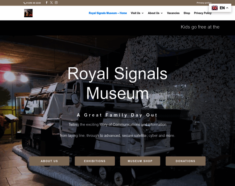Royalsignalsmuseum.co.uk thumbnail Royalsignalsmuseum.co.uk thumbnail