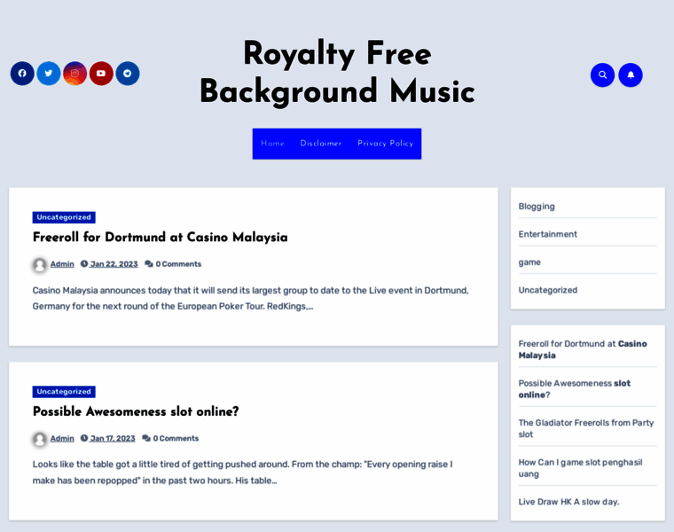 Royalty-free-background-music.co.uk thumbnail