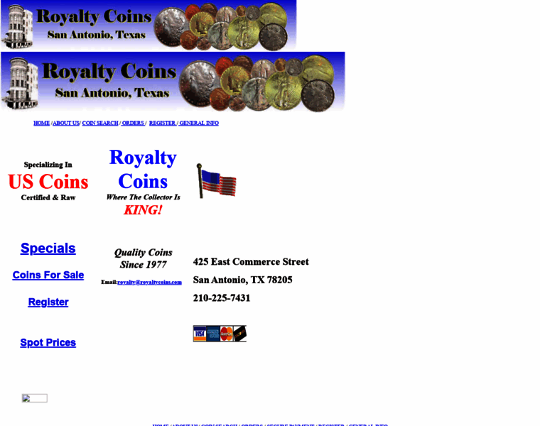 Royaltycoins.com thumbnail