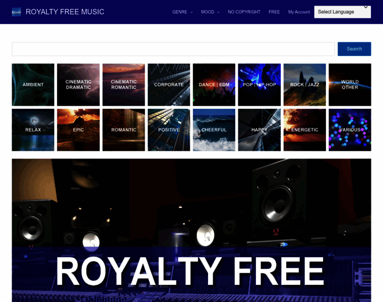 Royaltyfree-music.com thumbnail