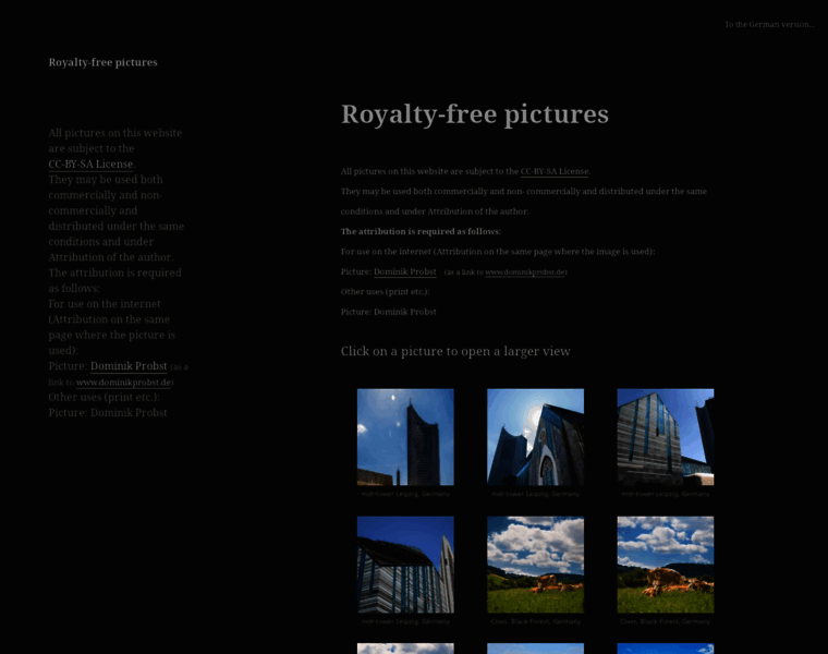 Royaltyfree.dominikprobst.de thumbnail