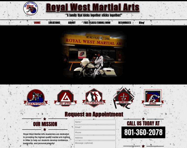 Royalwestmartialarts.com thumbnail