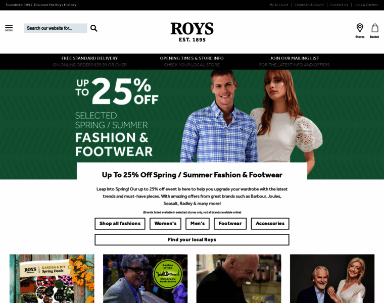 Roys.co.uk thumbnail