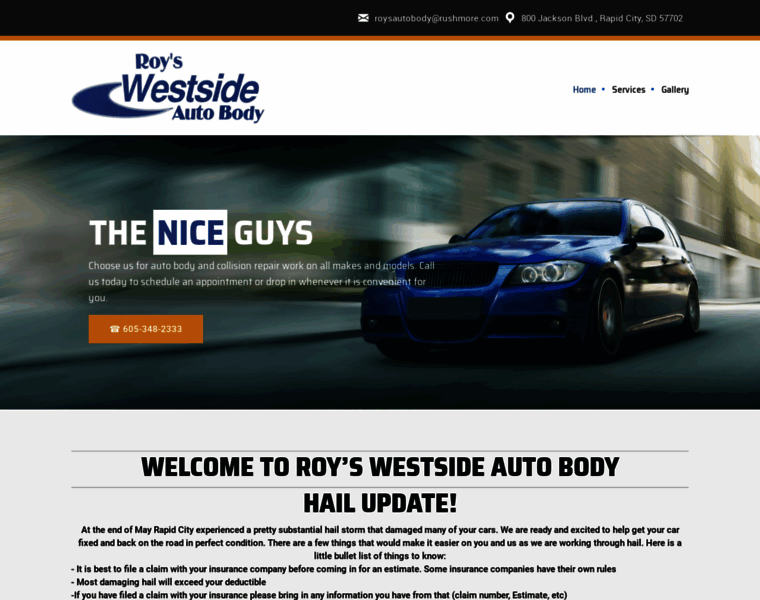 Royswestsideautobody.com thumbnail