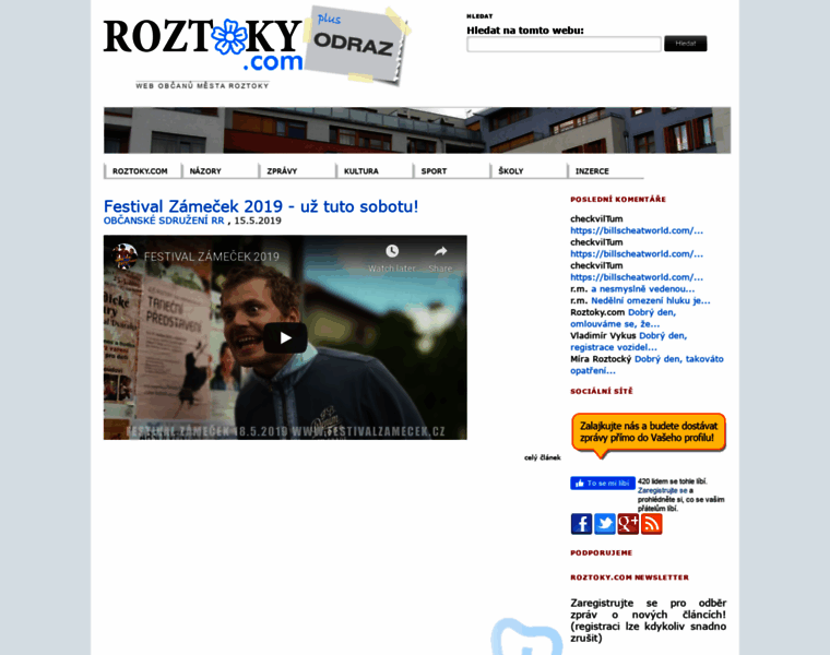 Roztoky.com thumbnail