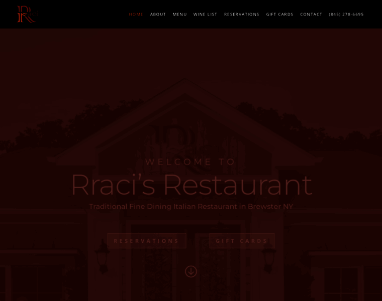 Rracisrestaurant.com thumbnail