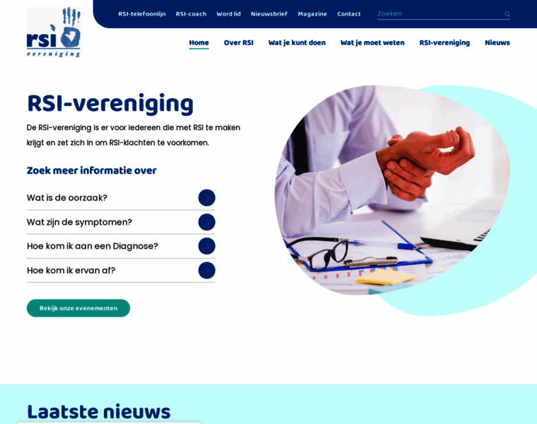 Rsi-vereniging.nl thumbnail