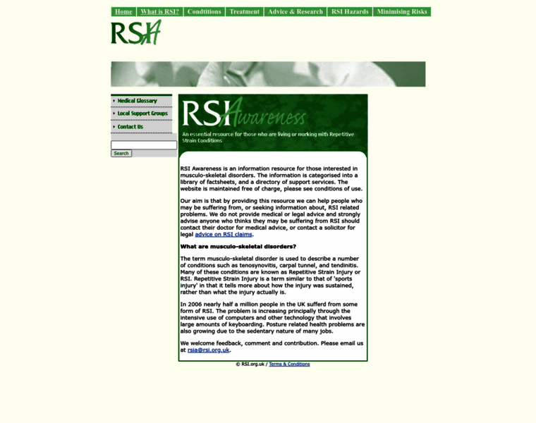 Rsi.org.uk thumbnail