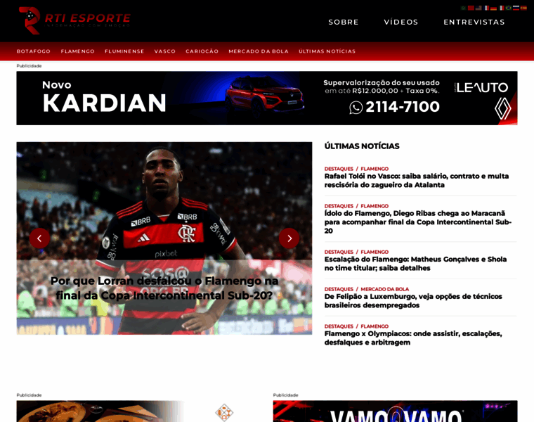 Rtiesporte.com.br thumbnail