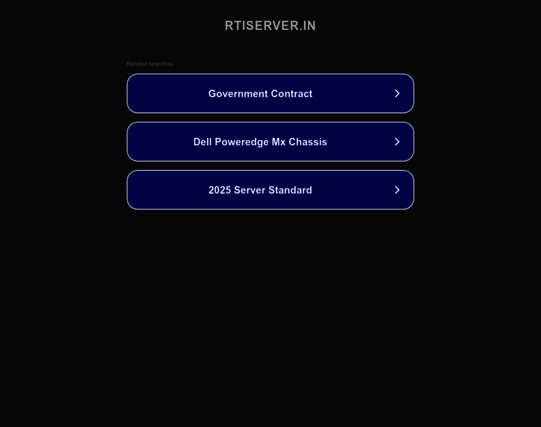 Rtiserver.in thumbnail