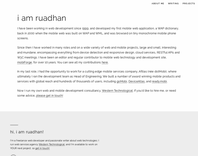 Ruadhan.com thumbnail