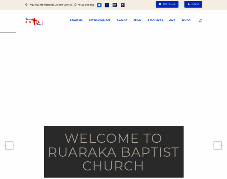 Ruarakabaptist.org thumbnail