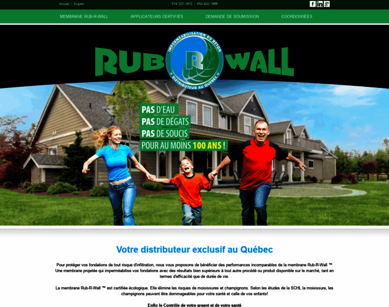 Rub-r-wall.ca thumbnail