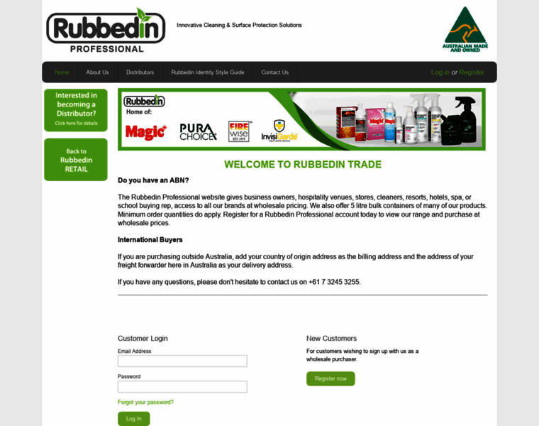 Rubbedinpro.com.au thumbnail