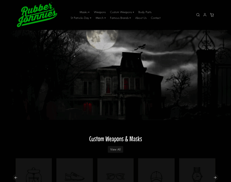 Rubberjohnniesmasks.com thumbnail