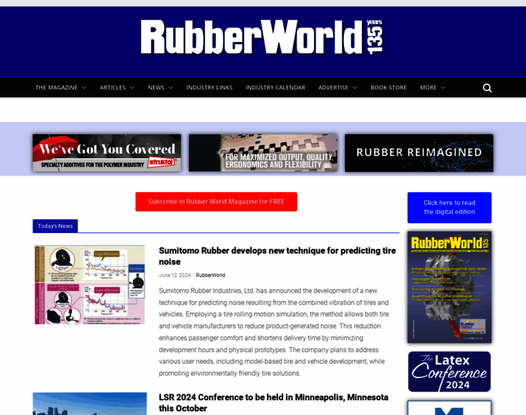 Rubberworld.com thumbnail