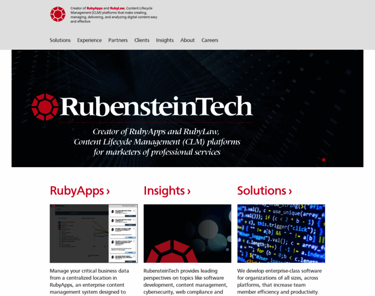 Rubensteintech.com thumbnail