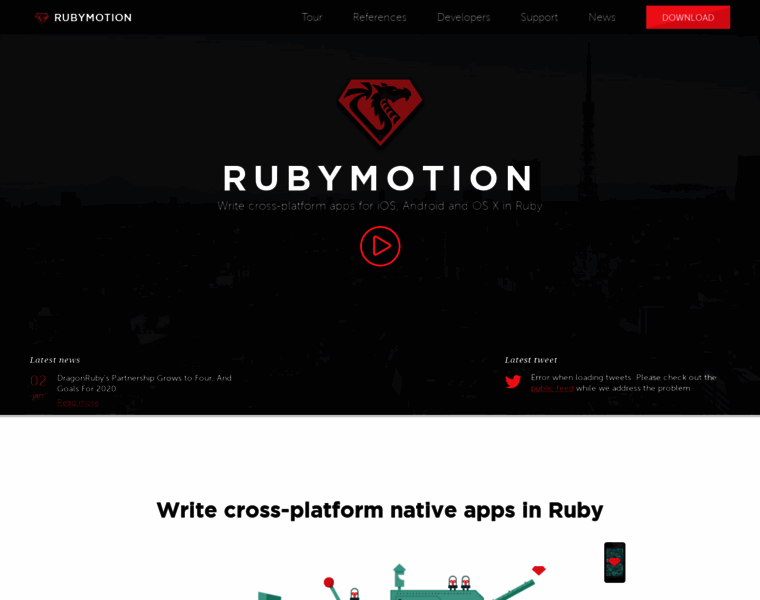 Rubymotion.com thumbnail